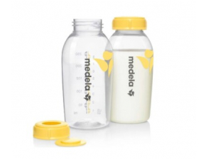 MEDELA Fľaša 250 ml na uskladnenie mlieka 2 kusy