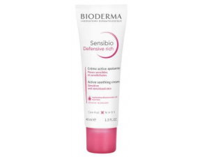 BIODERMA Sensibio defensive rich krém s výživnou textúrou 40 ml