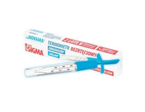 NOVAMA Teplomer analógový sklenený bezortuťový 1 ks
