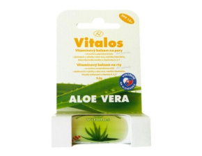 VITALOS Balzam na pery aloe vera SPF 15 vitamínový 1 ks