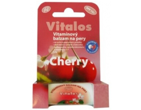 VITALOS Balzam na pery cherry SPF 15 4,5 g