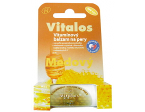 VITALOS Balzam na pery med SPF 15 4,5 g