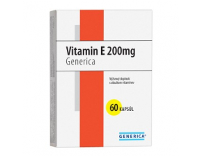 Generica Vitamin E 200 mg 60 kapsúl