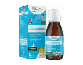 PETIT Chene growth detský sirup s mangovou a banánovou arómou 125 ml