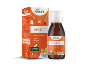 PETIT CHENE Appetite detský sirup s pomarančovou a citrónovou arómou 125 ml