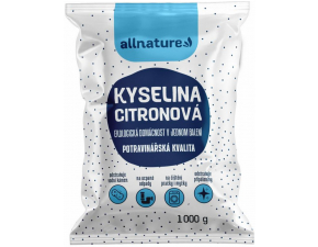 ALLNATURE Kyselina citrónová 1 kg