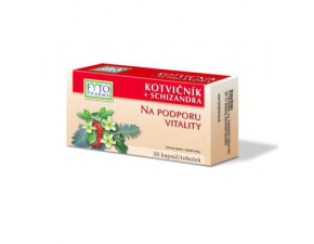 FYTO Kotvičník + schizandra 30 kapsúl