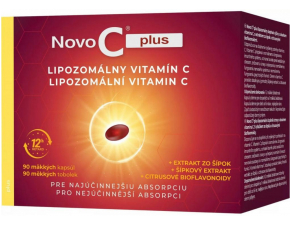 NOVO C plus lipozomálny vitamín C 90 kapsúl