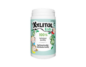 VITABALANS Xylitol kids xylitolové pastilky s príchuťou hrušky 90 ks