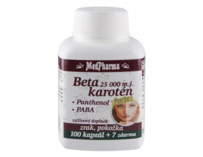 MedPharma Beta karoten 25 000 m.j. 107 kapsúl