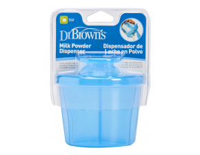 Dr.Browns Zásobník na sušené mlieko modrý
