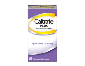 CALTRATE Plus tablety s vápníkom 30 tabliet
