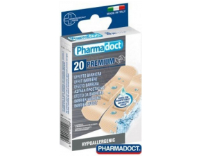 PHARMADOCT Náplasť PREMIUM 20 ks (hypoalergénna,hodvábna)