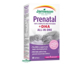 JAMIESON Prenatal complete multivitamín + DHA 60 kapsúl