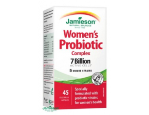 JAMIESON Probiotic complex pre ženy zmes bakteriálnych kultúr - 5 kmeňov 45 kapsúl