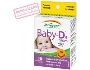 JAMIESON Baby D vitamín D3 kvapky 11,7 ml