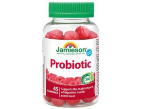 Jamieson Probiotic Gummies 45 želé pastiliek malina