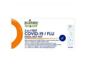 BOIRON COVID-19/FLU Test&care 2-in-1 nosový samodiagnostický test 1 ks