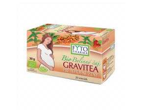 FYTO Bio bylinný čaj Gravitea pre tehotné ženy nálevové vrecká 20 x1,5 g