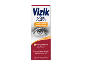 VIZIK Očné kvapky zmierňujúce podráždenie 10 ml