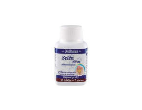 MEDPHARMA Selén 100 mcg 30 + 7 tabliet