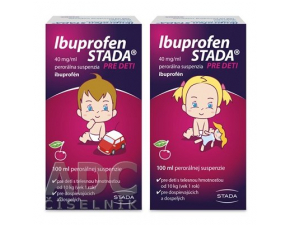 STADA ibuprofen 40 mg/ml perorálna suspenzia 100 ml