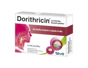 DORITHRICIN S príchuťou lesných plodov 20 ks