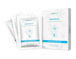 CANNADERM Mentholka náplasť 3 kusy