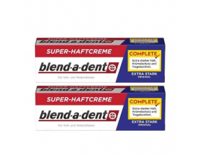 blend-a-dent EXTRA STARK ORIGINAL Duo pack (super fixačný dentálny krém) 2x47 g 