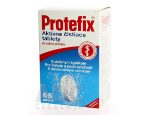Protefix Čistiace tablety šumivé 66ks