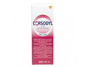 Corsodyl roztok 0,1% 200ml