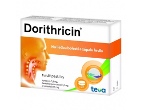 Dorithricin, tvrdé pastilky 20ks